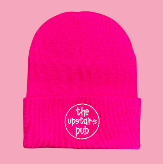 Pub Beanie - Neon Pink