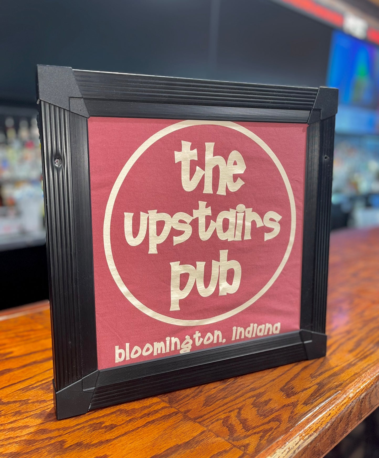 NEW! Upstairs Pub Logo - Red