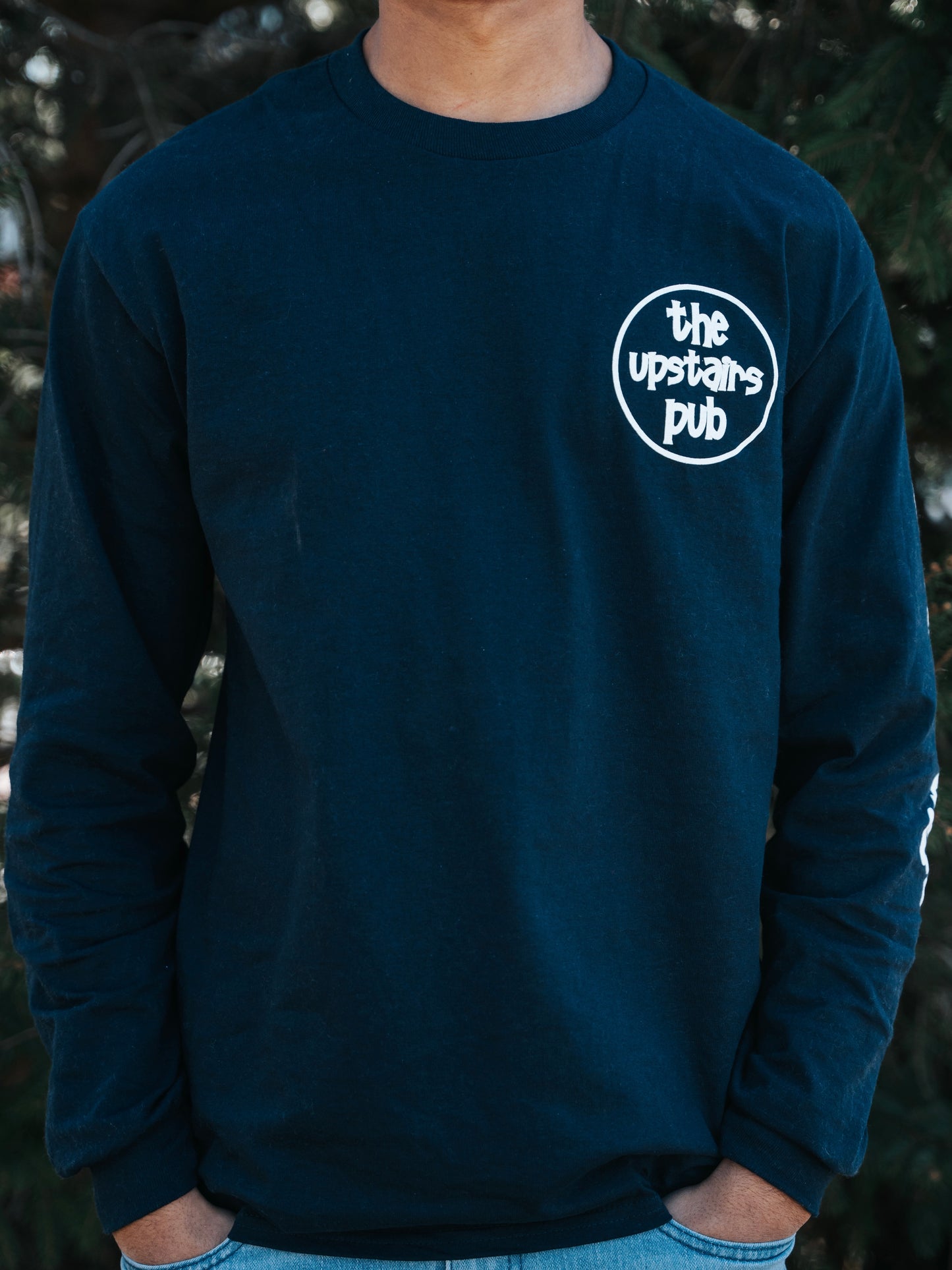 Ski Lodge Long Sleeve - Blue
