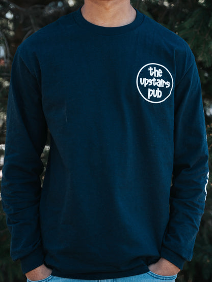Ski Lodge Long Sleeve - Blue